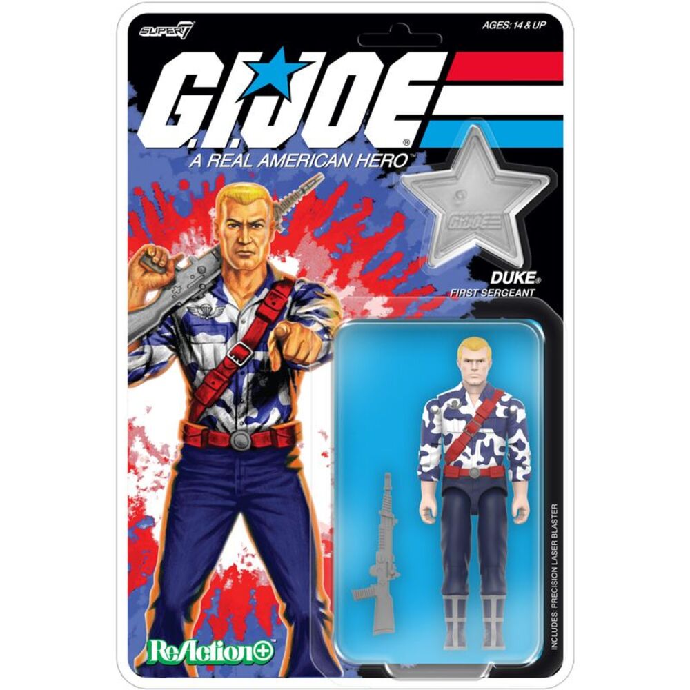 Super7 - G.I. Joe - ReAction+ Wv8 - Duke (America's 250th Anniversary)